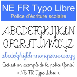 Police d’écriture cursive (Suisse)