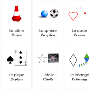 Fichier / imagier sur les formes